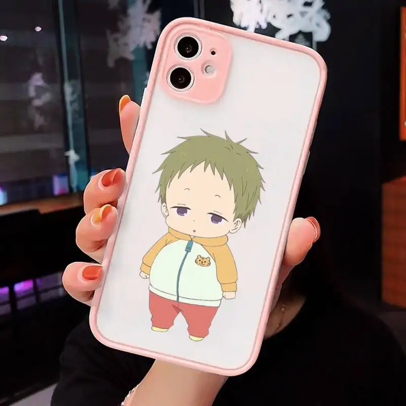 

School Babysitters Ryuichi Kashima anime Phone Cases matte transparent For iphone 7 8 11 12 plus mini x xs xr pro max cover