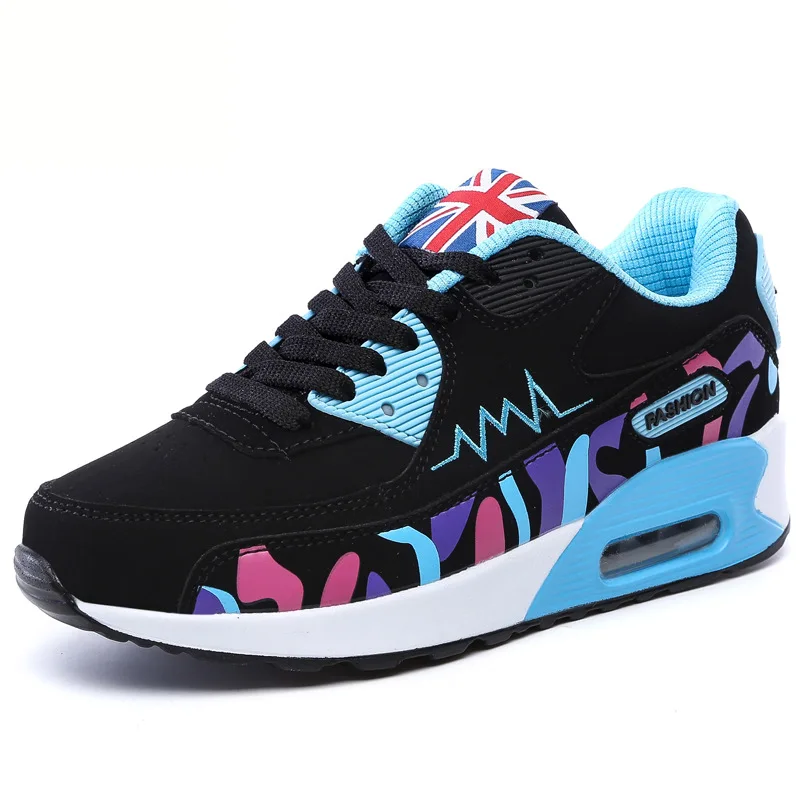 Casual Women Sneakers Summer Breathable Mesh Platform Shoes Ladies Lace Up Tenis Feminino Comfortable Shoe Basket Femme PW076