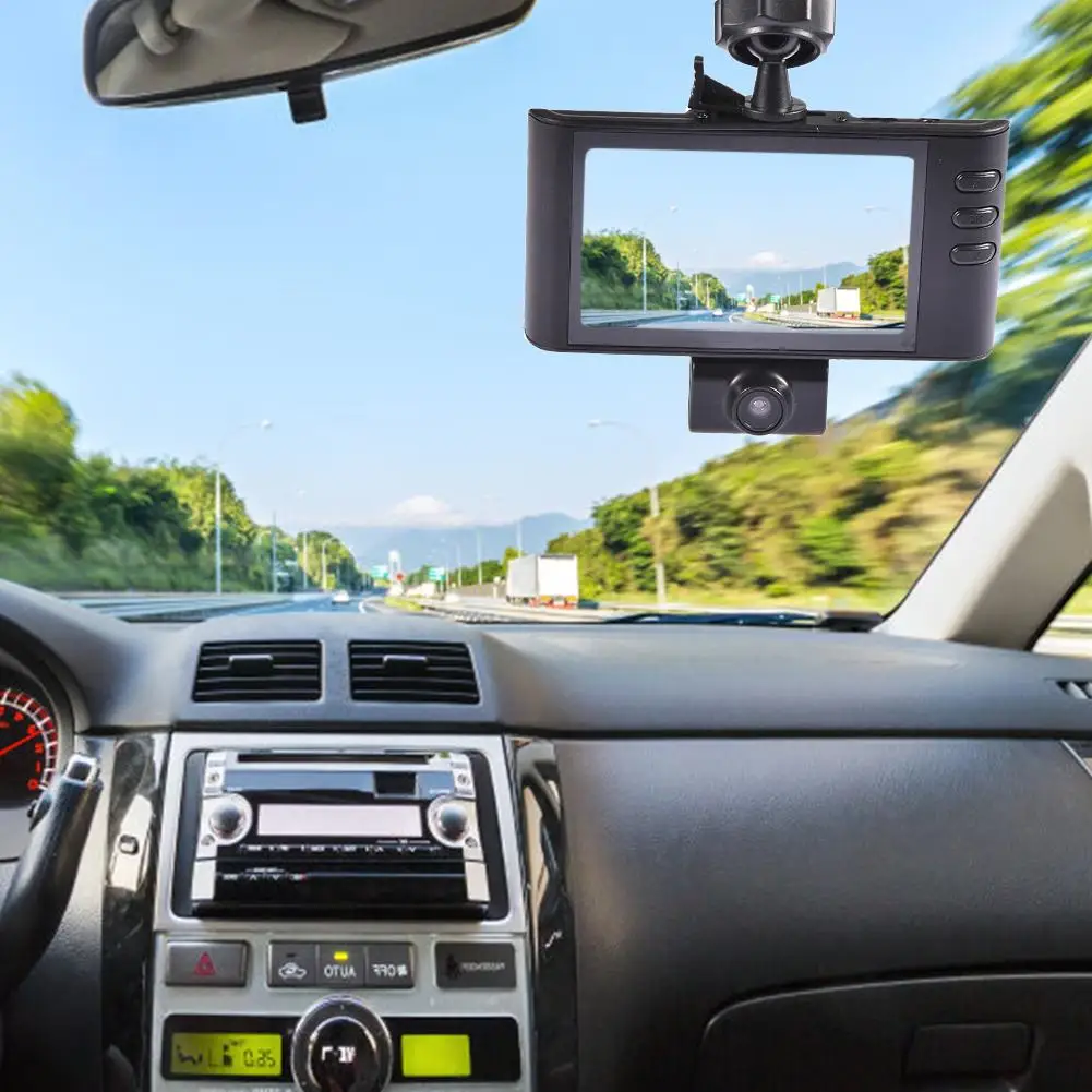 Видеорегистратор Автомобильный видеорегистратор камера Full HD1080P регистратор