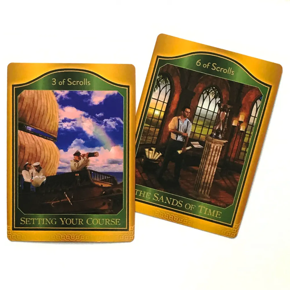 

The Akashic Tarot 62 Cards Deck and Guidebook Read Fate Family Board Game