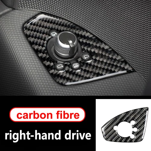 right-hand drive(B) Для Audi TT автомобильные стикеры s8n8j MK123 TTRS центральная консоль из углеродного волокна Воздушная Шестерня панель Выход Рулевое колесо аксессуары для салона автомобиля - Название цвета: right-hand drive(B)