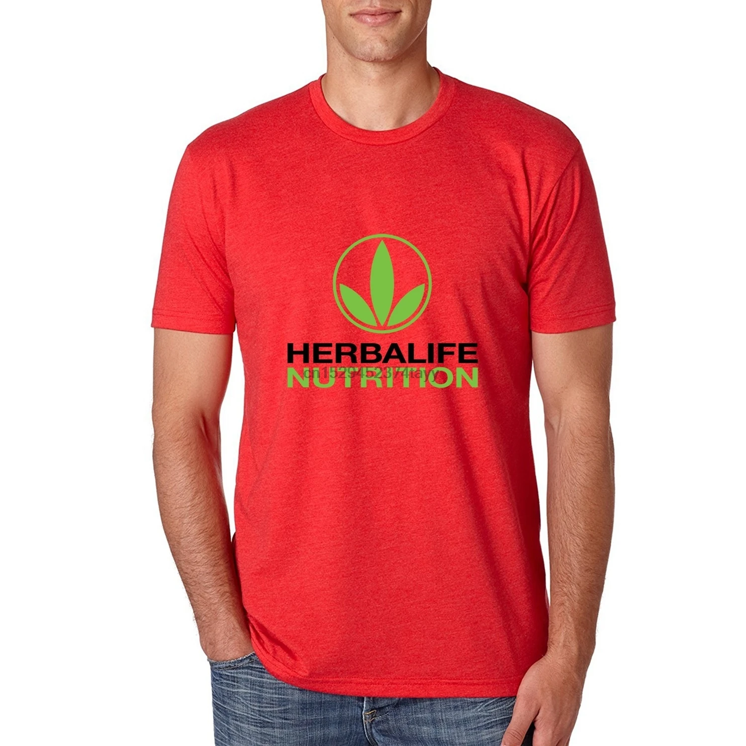 Футболка Herbalife мужская с коротким рукавом простая модная базовая тенниска