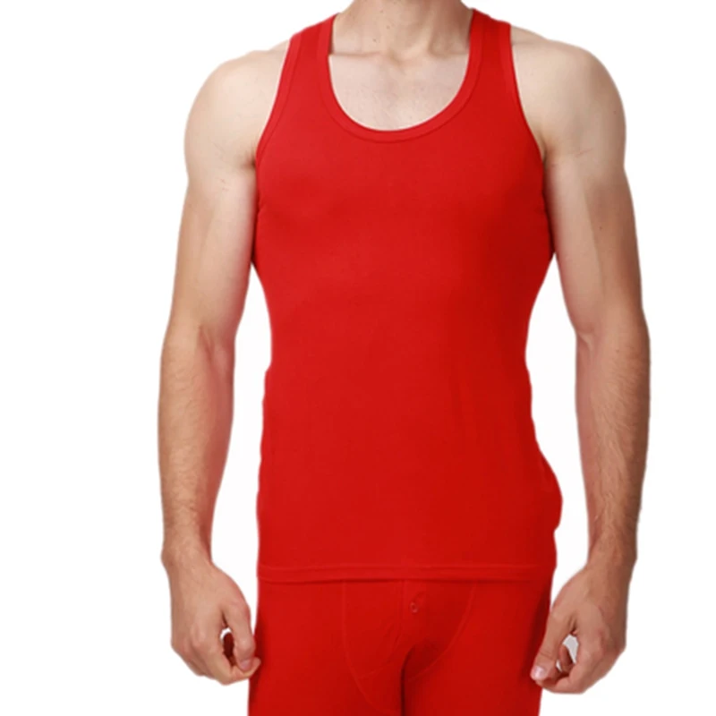 7XL топы мужчины XL мужские спортивные большой ярдов Мужская жилет Лето супер большой мужские без рукавов модальные Майка Большие размеры - Цвет: Красный