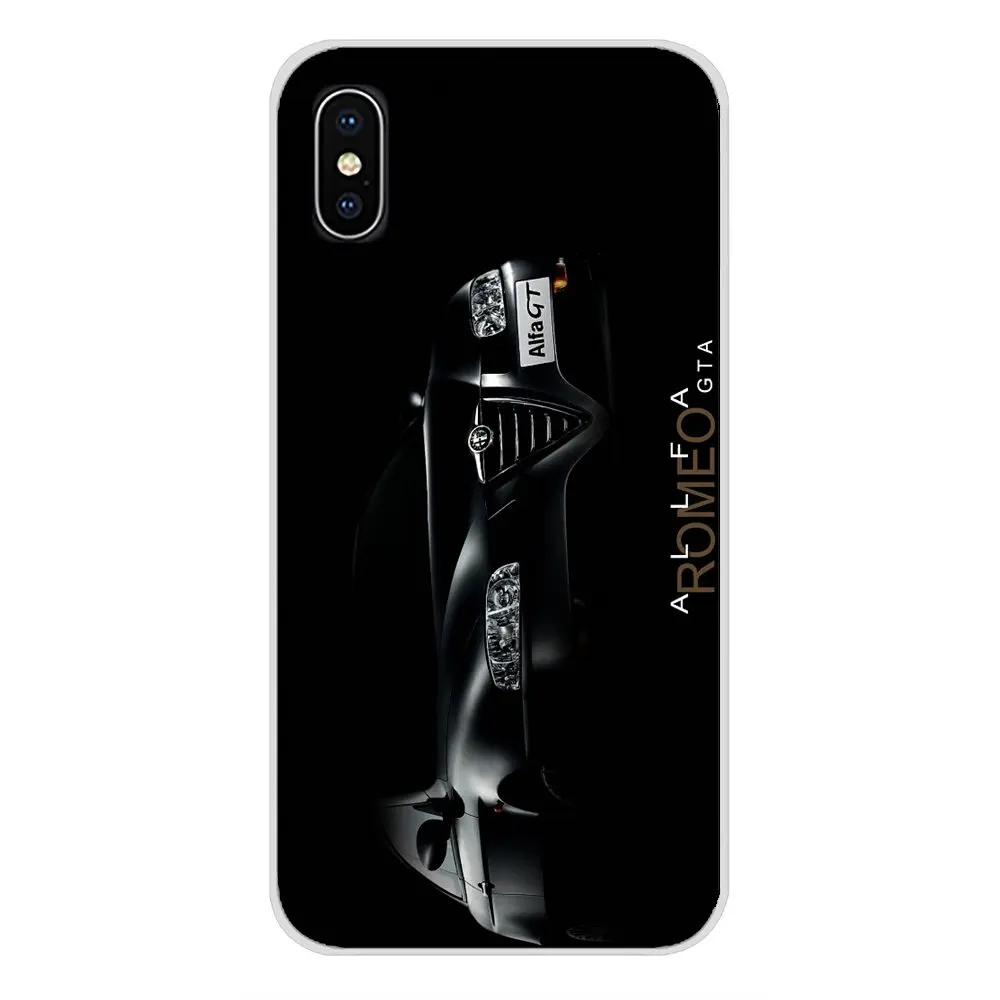 super car alfa romeo logo transparent soft shell cases for apple iphone x xr xs 11pro max 4s 5s 5c se 6s 7 8 plus ipod touch 5 6 free global shipping