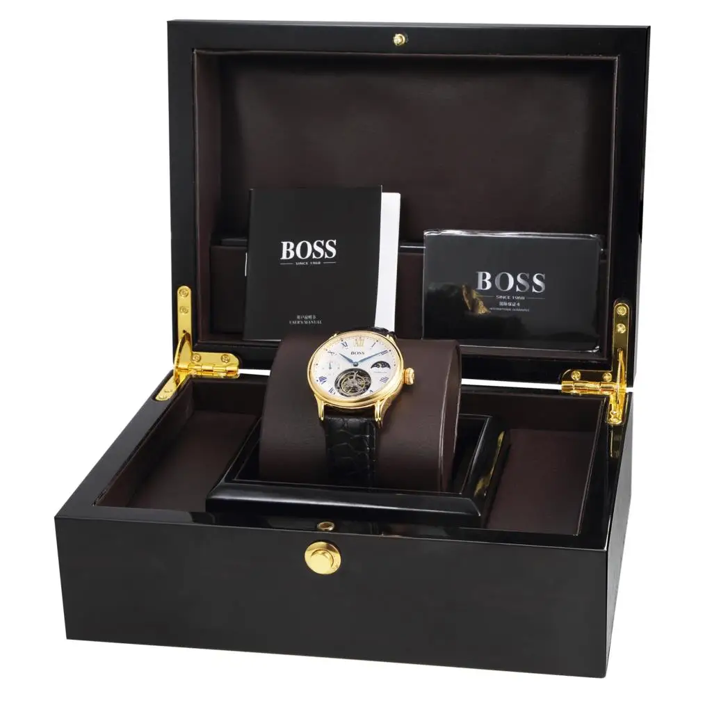 BOSS Германия часы для мужчин люксовый бренд Ограниченная серия автоматический