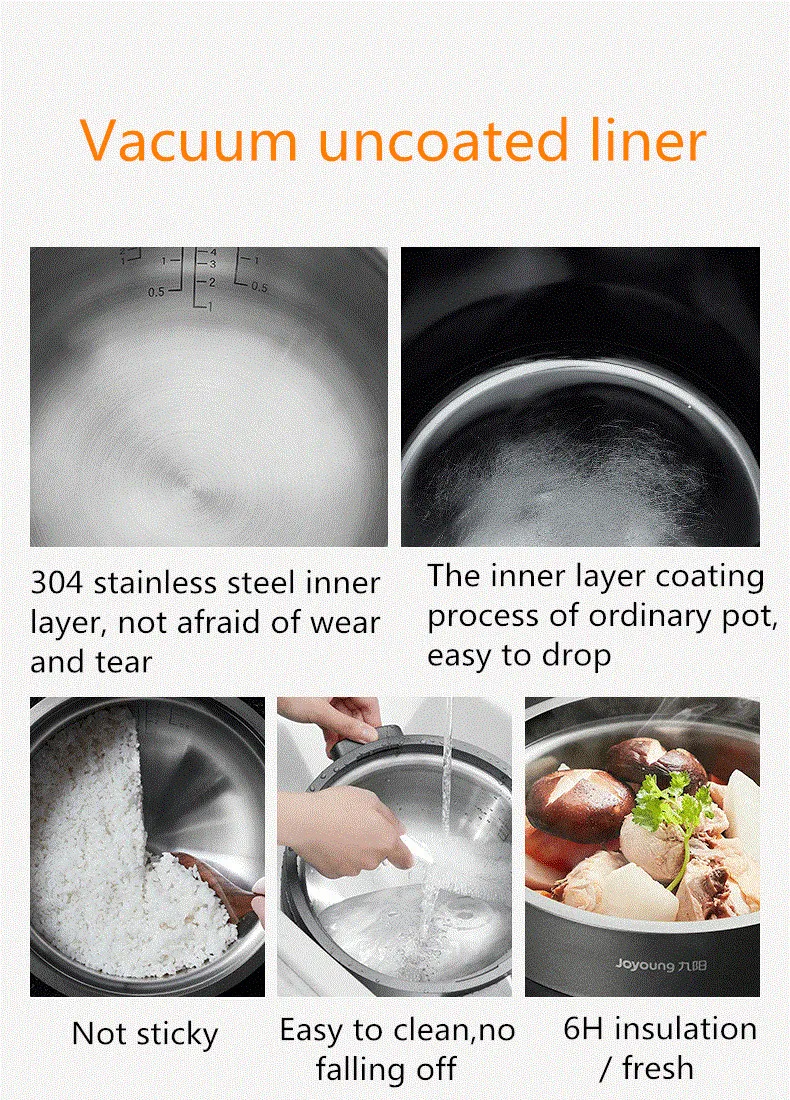 Электрическая Паровая рисоварка 220 В 304 л | Бытовая техника