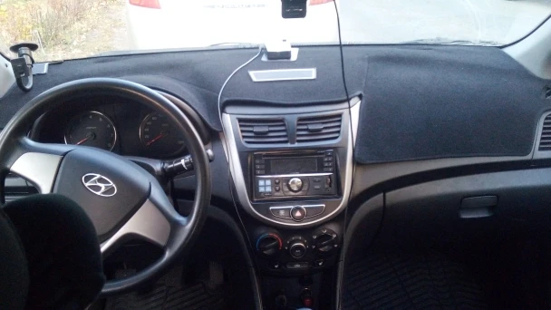 Накладка на приборную панель для hyundai Solaris для hyundai Accent Verna 2012-, коврик для приборной панели, накладка на приборную панель, защита от солнца, накладка на приборную панель, коврики