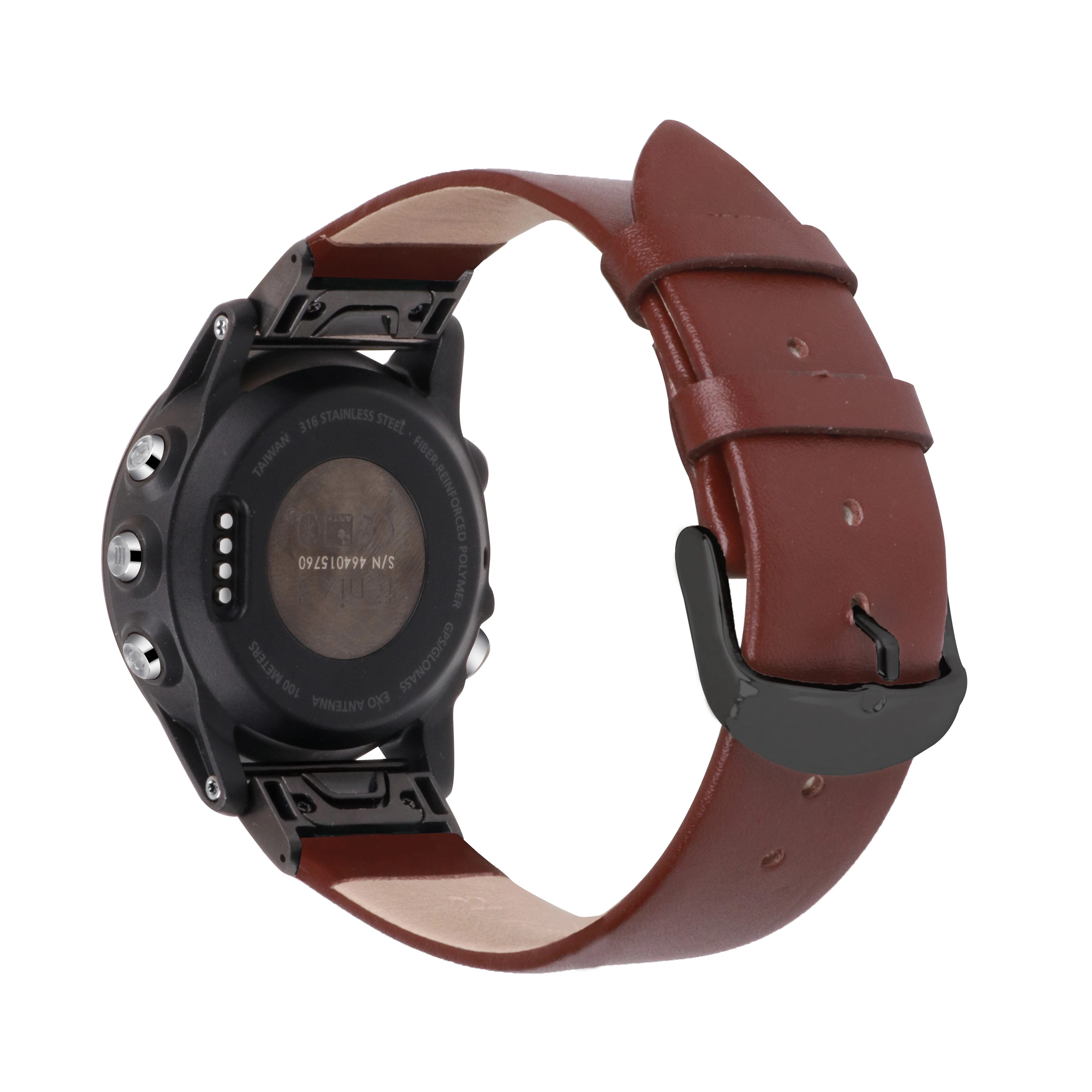 Ремешок для наручных часов Garmin Fenix 5X 5 Plus 3 3hr быстросъемный кожаный браслет 6X 6S