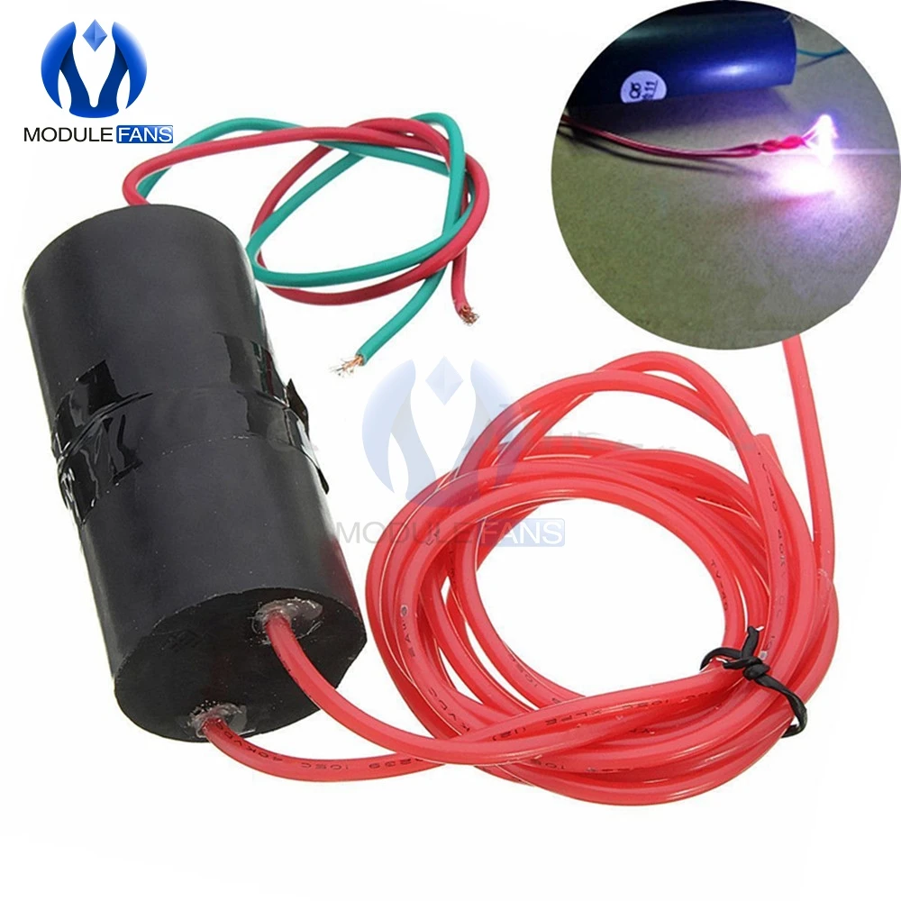 Повышающий импульсный силовой модуль постоянного тока 6В-12В до 500кВ генератор