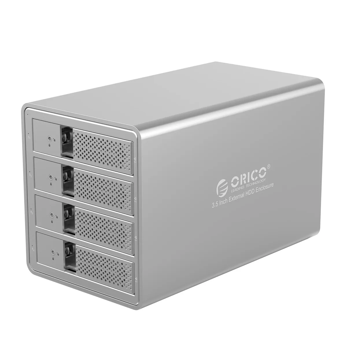 ORICO 4 Bay 3,5 ''USB3.0 HDD док-станция с 150 Вт внутренний адаптер питания Поддержка 64 ТБ UASP алюминиевый SATA для USB 3,0 HDD Чехол
