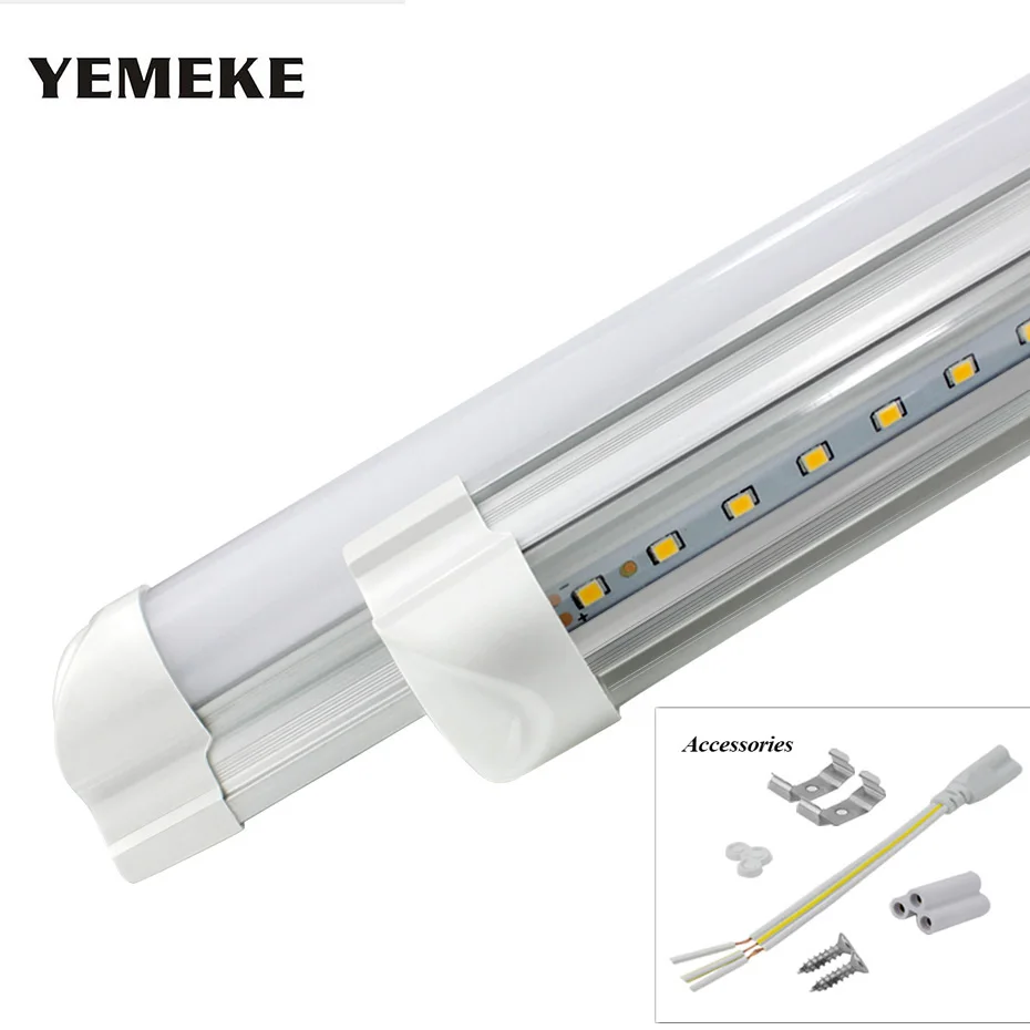 110v 220v пробки СИД светильник T8 интегрированный 60 см 1ft 6 Вт bombillas трубки светильник Холодный белый/теплый белый цельный лампа vitage Dragon аксессуары