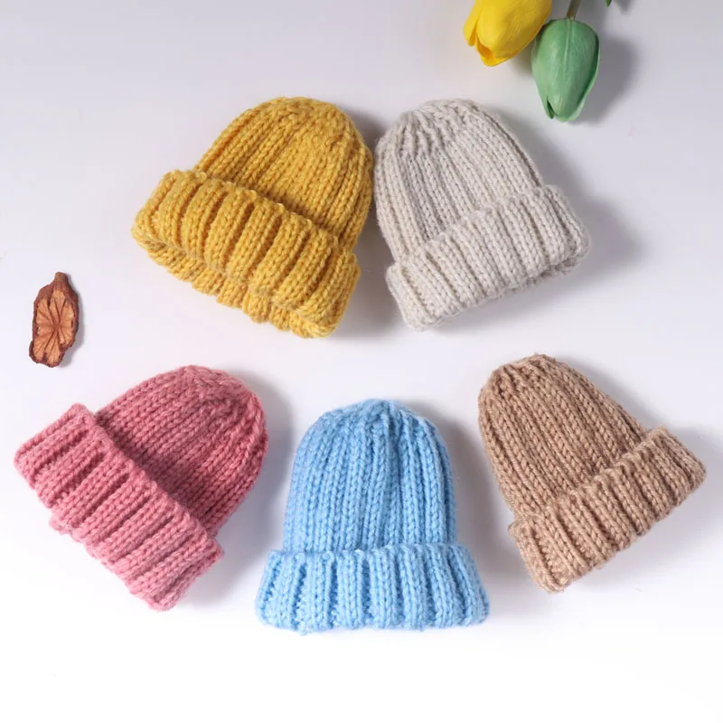 14 см опрессовочная вязаная большая шапка Милая подвеска Корейская кукольная