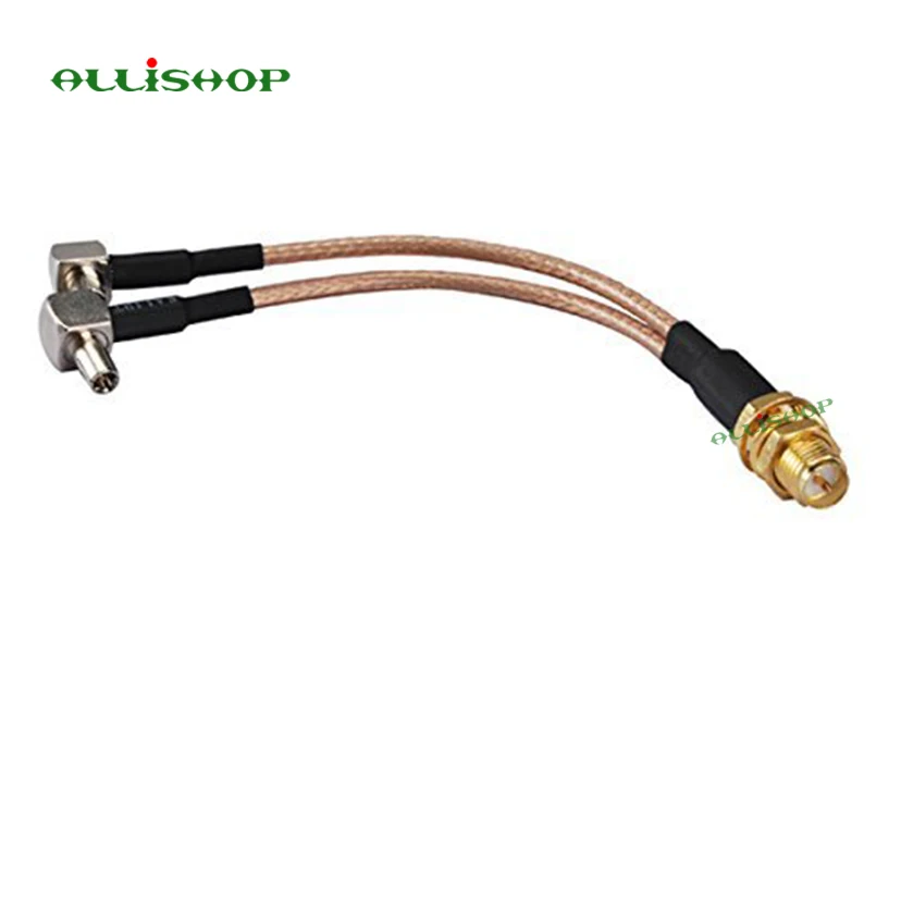 Женская перегородка со штыревыми соединителями на обоих usb-кабелях джампер Pigtail