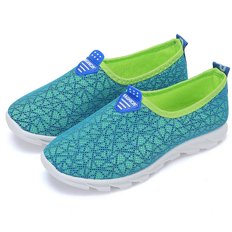 Женская обувь Повседневная на плоской подошве Лоферы платформе Сетчатые