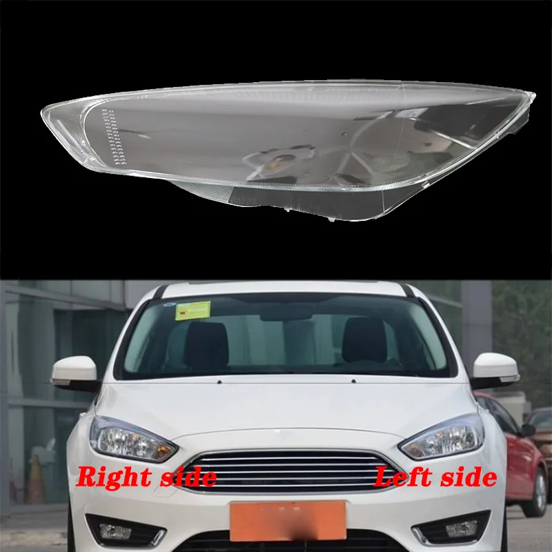 Для Ford focus 15-18 прозрачный оргстекло абажур фары корпус фары крышка лампы абажур фары стекло
