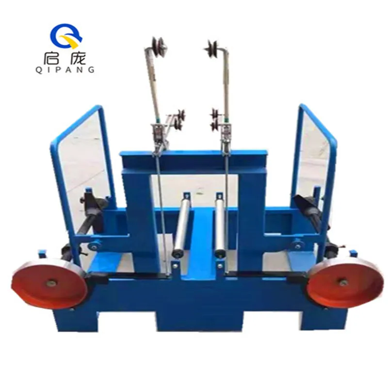 

Qipang High Quality pay off Reel Cable Machine Japan Driven Motor Type Payoff Stand Column Type Wire Pay Off