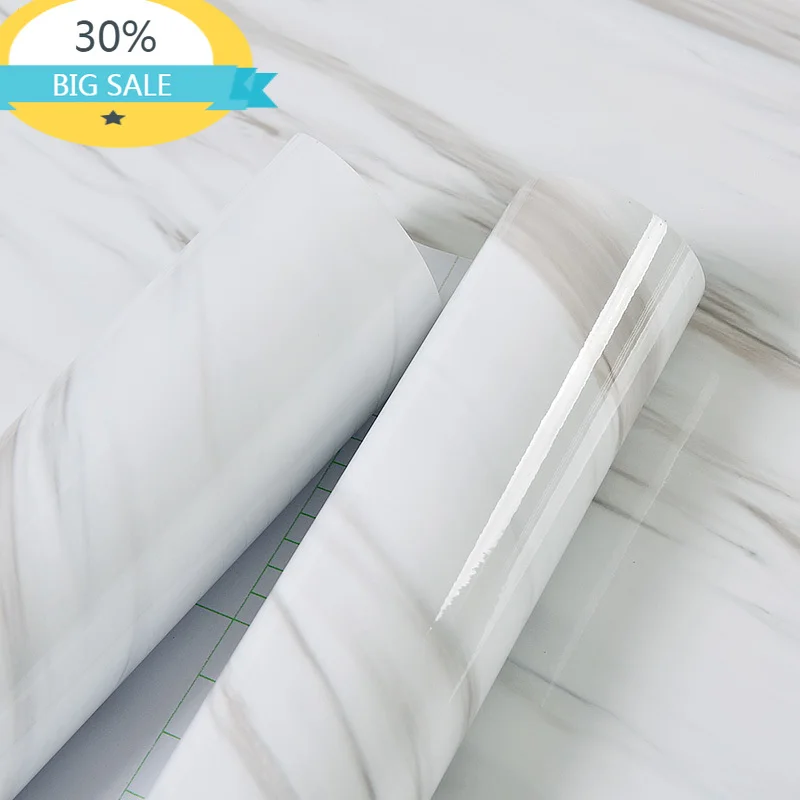 

3M Marble Contact Paper Vinyl PVC Waterproof DIY Removable Self-adhesive Wallpaper Roll Living Room Furniture Countertop Sticker