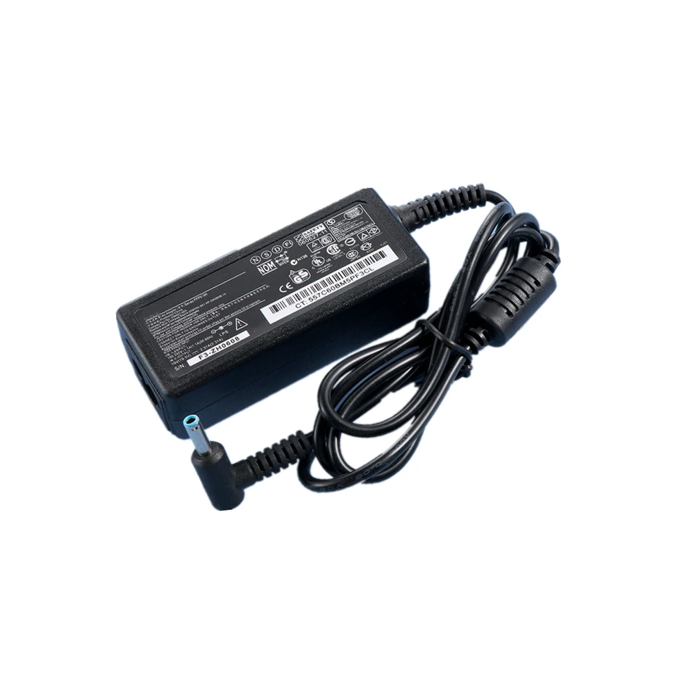 For HP Laptop Charger Adapter Power Supply Blue Tip 740015-002 2.31a-Professional Output Voltage 19.5 Volts High Quality Durable |