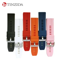 22mm silicone watch strap soft sport bracelet strap watchband for huawei xiaomi amazfit garmin samsung galaxy smartwatch