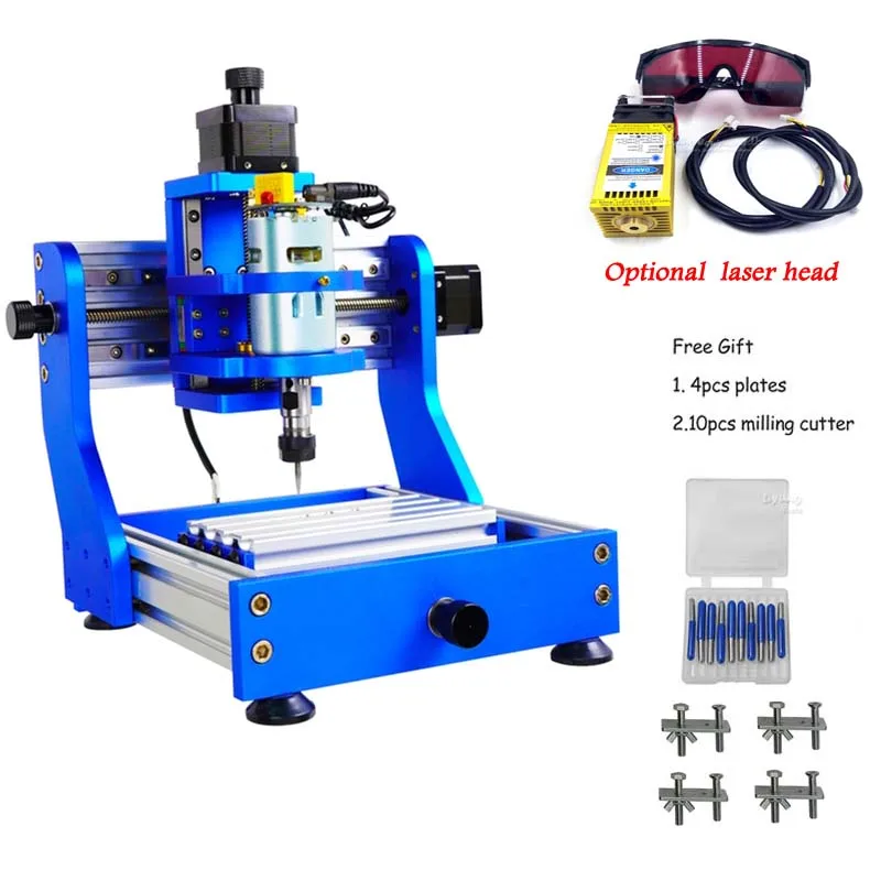 1310 PRO CNC настольный гравировальный фрезерный станок для печатных плат лазерная