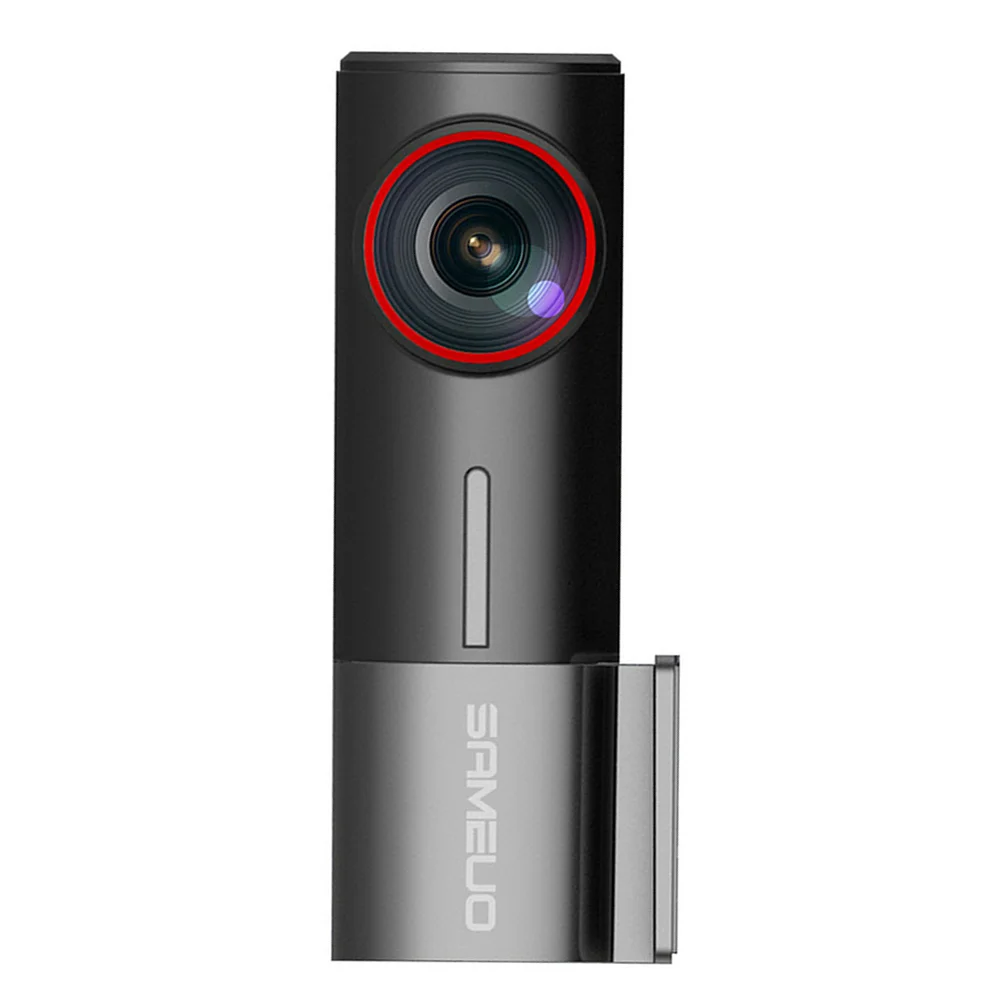 

12MP Dual-camera Front Back Automobile DVR High Definition WiFi Carcorder with Screen Car Digital Video Record (Black)