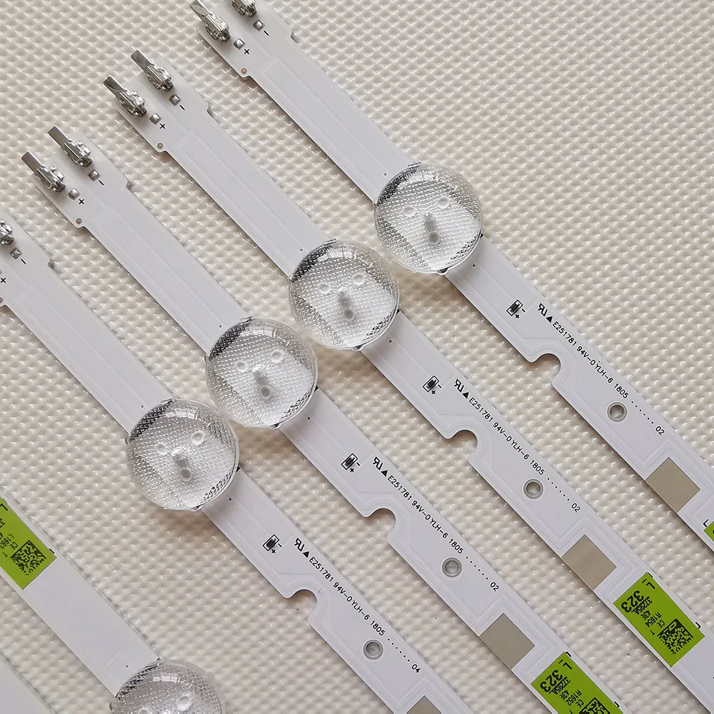 8 шт. новая Оригинальная Светодиодная лента для Samsung UN43J5200 2015 SVS43 FCOM V5DN 430SMA R1 430SMB BN96