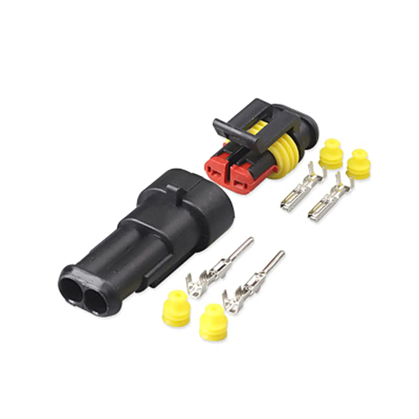 

50@ 2 Pin Plug Connector Multifunctional Flower 20 Set 1.5 Mm Connector Waterproof For Car Boat High Quality Tools