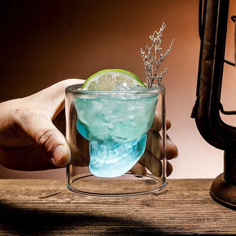 2 шт. стакан для виски с черепом 4 25 мл | Дом и сад