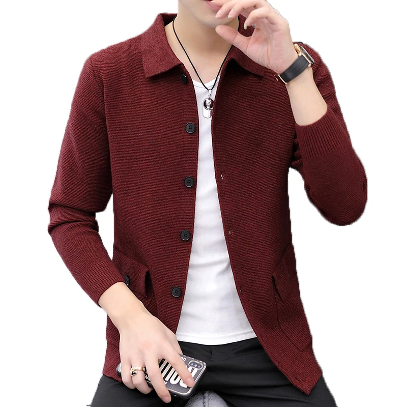 Кардиган пальто свитер Фука Осенняя с длинными рукавами модная городская