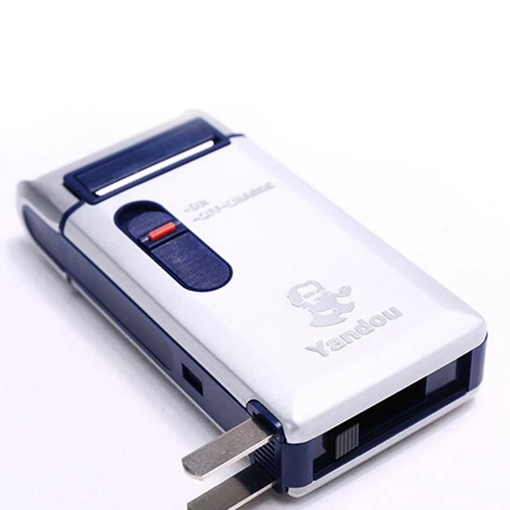 Популярная портативная дорожная поршневая бритва электрическая Мужская