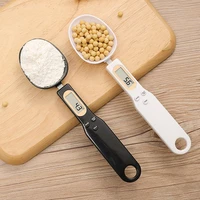 small digital lcd measuring spoons 500g coffee sugar gram scale spoon measuring cup electronic kitchen scales baking accessories