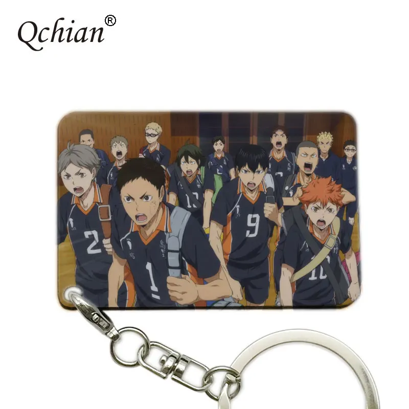 Аниме Haikyuu брелок для ключей влюбленных в волейбол борьба за славу мужской |