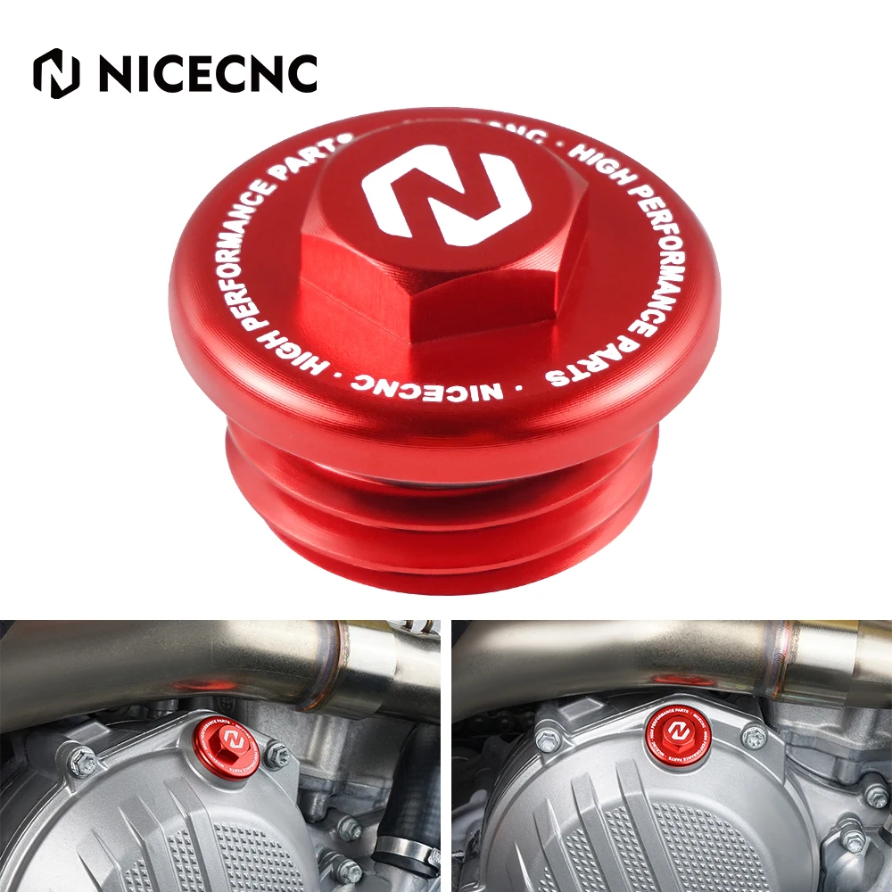 

NiceCNC For GASGAS GAS GAS EX EC MC 125 150 200 250 300 250F 350F 450F 350 450 F 2021 2022 For BETA RR Oil Filler Cap Plug