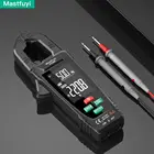 Цифровой мультиметр-зажим Mastfuyi FY382, 9999 отсчетов, True RMS, автоматический диапазон, умный тестер емкости и напряжения переменного тока