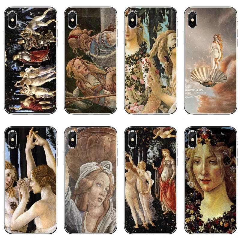 Мягкий телефонный чехол Sandro Botticelli Primavera для Xiaomi Mi 9 9T CC9 CC9E 8 SE Pro A2 Lite 6X 5 4 A3 A1 Max Mix 2 3