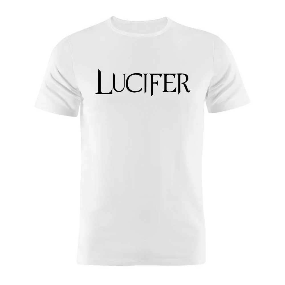 

Unisex T Shirt Lucifer Morningstar Funny Silhouette Artwork Gift Tee Mens T Shirts