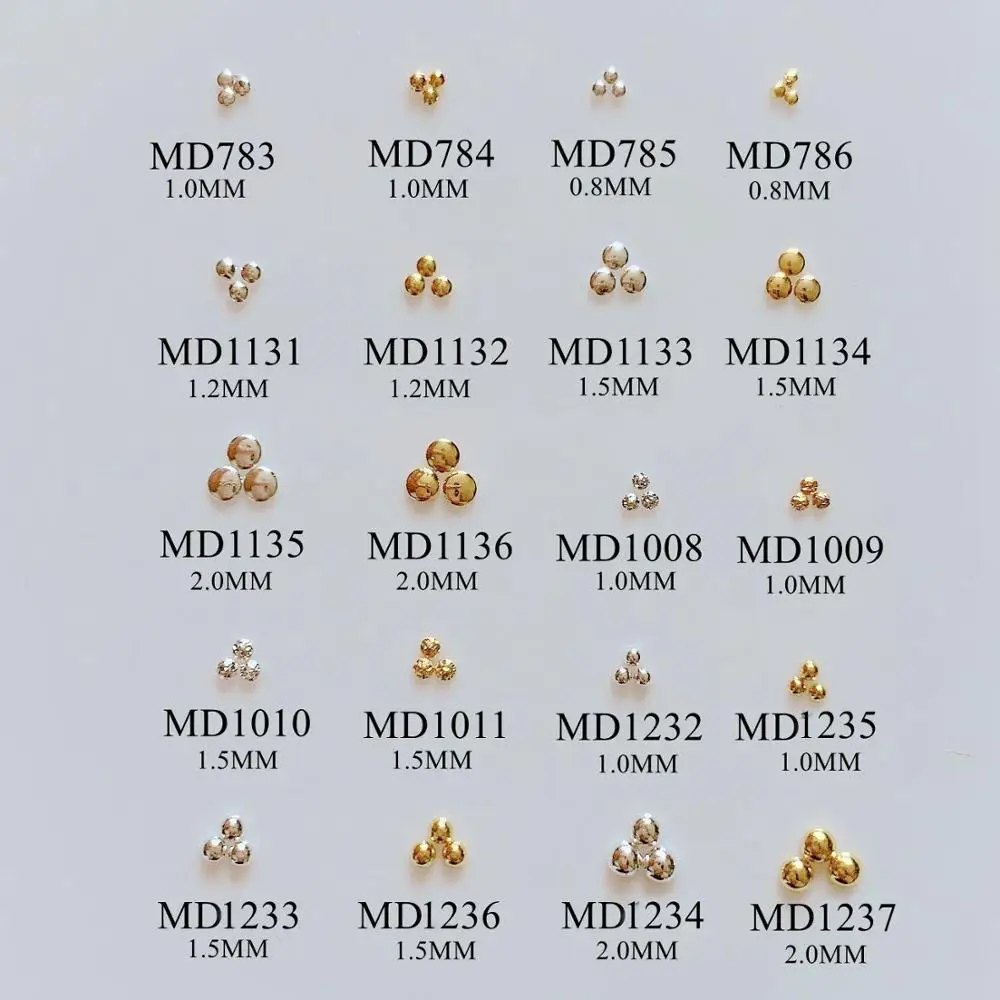 Прибл. 100 шт./пакет Металлические Шпильки Круглый Мини серьги-гвоздики ногтей