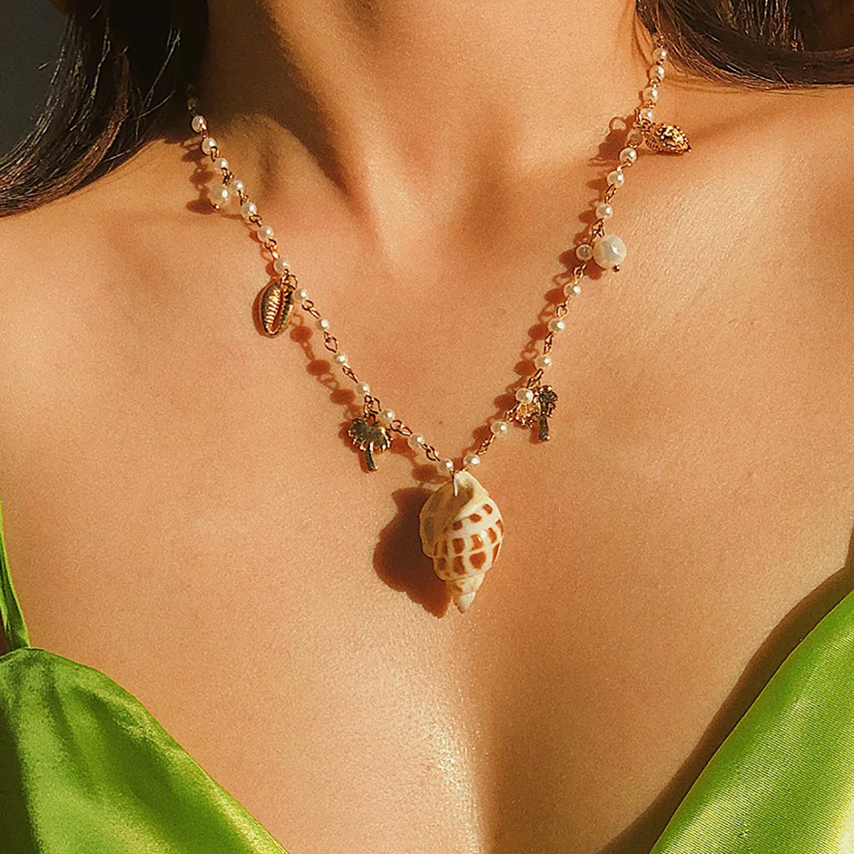 2019 New Boho Handmade Shell Conch Statement Necklaces Pendants For Women Girts Brand Design Wedding Collar Chokers | Украшения и
