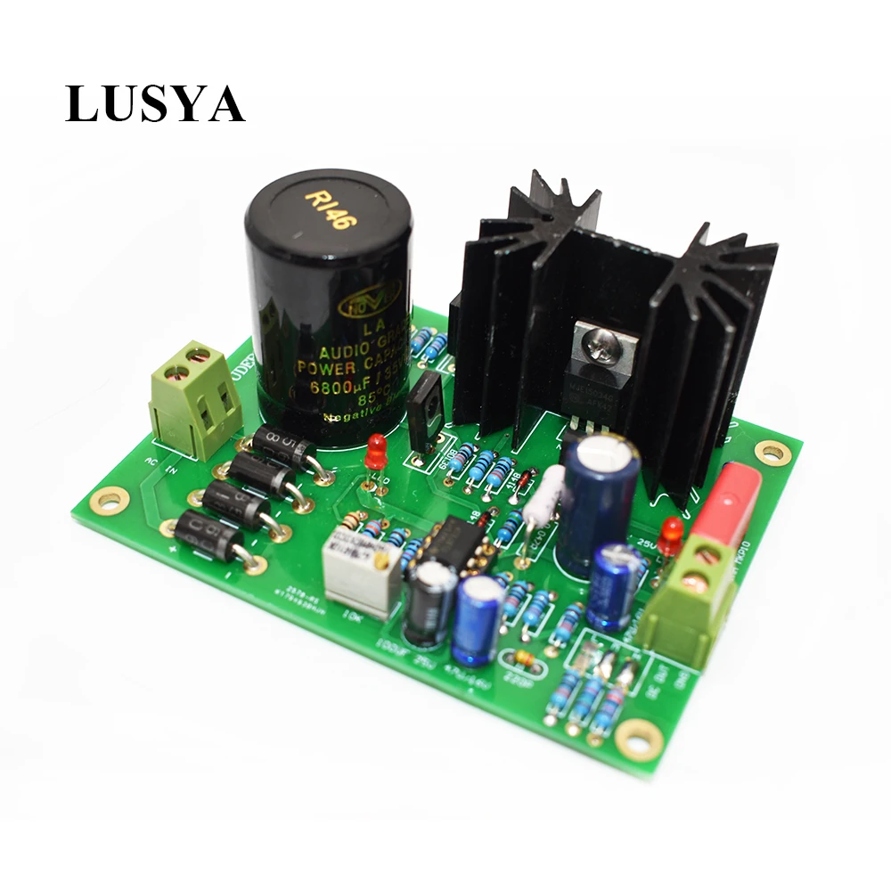 Lusya-منظم لوحة إمداد الطاقة ، 5-24V STUDER900 ، Super LM317 LT1083 LT1085 ، مجموعة DIY/الانتهاء