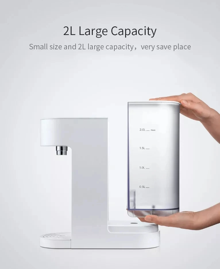 Xiaomi Viomi умный диспенсер для воды мгновенного нагрева 2л Быстрый 1S тепловой чайник для воды 2050 Вт 220 В Домашний Настольный диспенсер