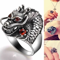 new fashion punk faucet ring for men hip hop exaggerated party motorcycle club finger jewelry accessories wholesale ring