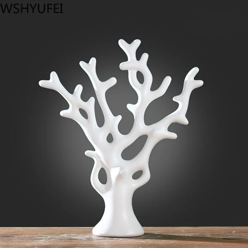 Скандинавские современные креативные черно белые керамические поделки