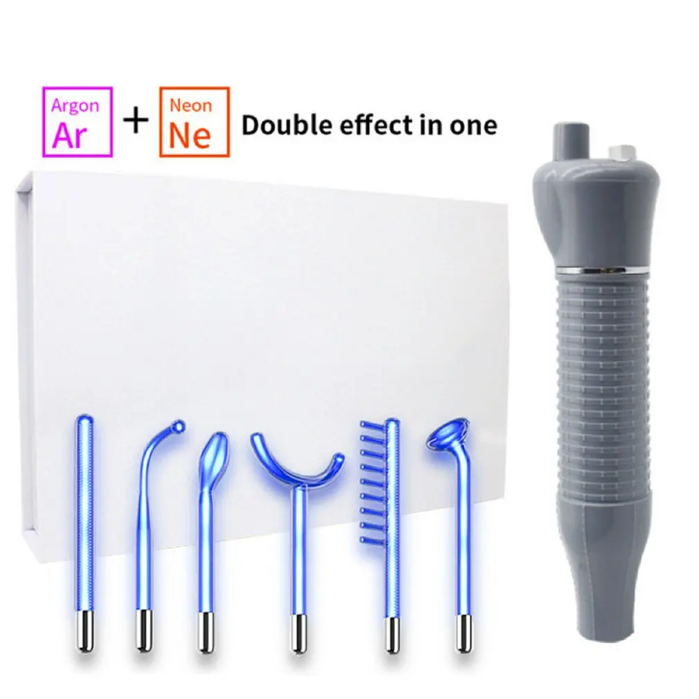 

Apparatus High Frequency Facial Machine For Hair Face Anti Aging Therapy Pimple Tool Fusion Neon+Argon Wands Skin Beauty