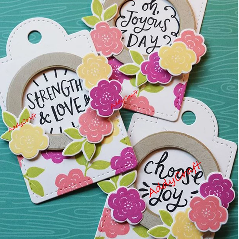 Металлические Вырубные штампы маленькая бирка вырезанная форма для украшения