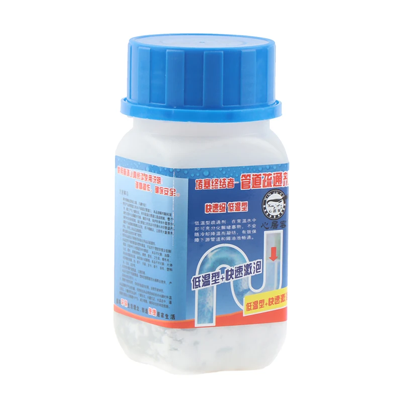 Мощный дноуглубительный агент для труб Очиститель слива раковины кухонной