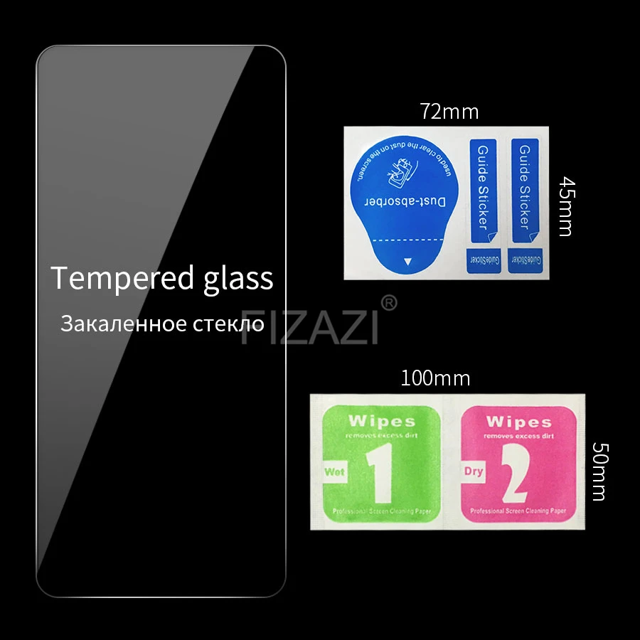

3 Pieces 2.5D 9H Tempered Glass for Huawei Honor 9X Screen Protector Glass for Huawei Honor 9X Pro Protective Glass