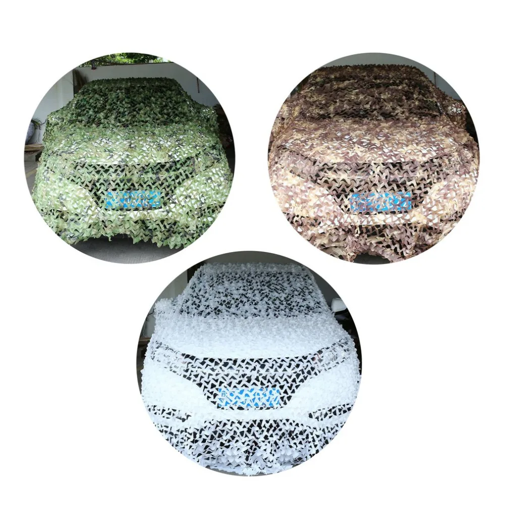 Camouflage Net Army Military Camo Car Covering Tent Hunting Blinds Netting Optional Size Long Cover Conceal Drop Top Hot | Спорт и