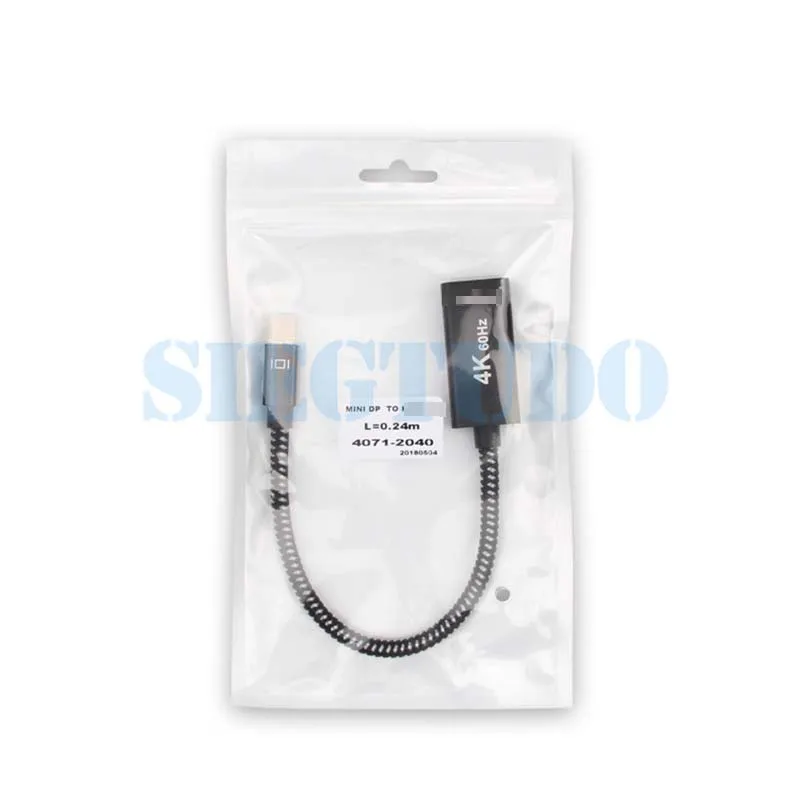 Мини Дисплей Порты и разъёмы DP Thunderbolt к HDMI-COMPATIBLE кабель с адаптером для Macbook Pro/Air Mac