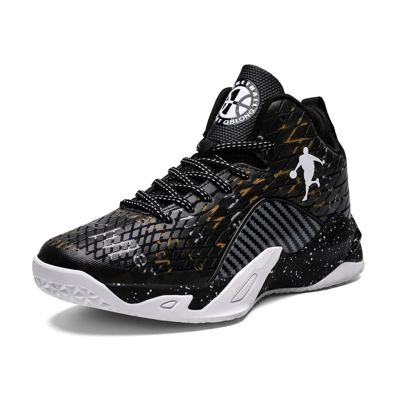 

Couple Basketball Shoes High-top Breathable Combat Boots Slip Wear-resistant Shock-absorbing Lightweight Sneakers casual shoes