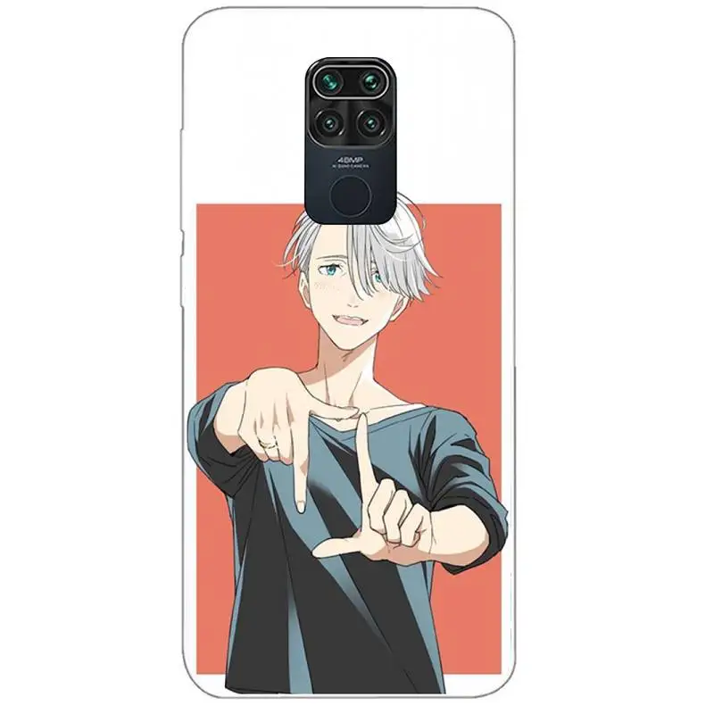 Yuri On Ice чехол для телефона Samsung Galaxy S8 S9 S10 Plus S10E S20FE A71 A51 A21S прозрачный силиконовый